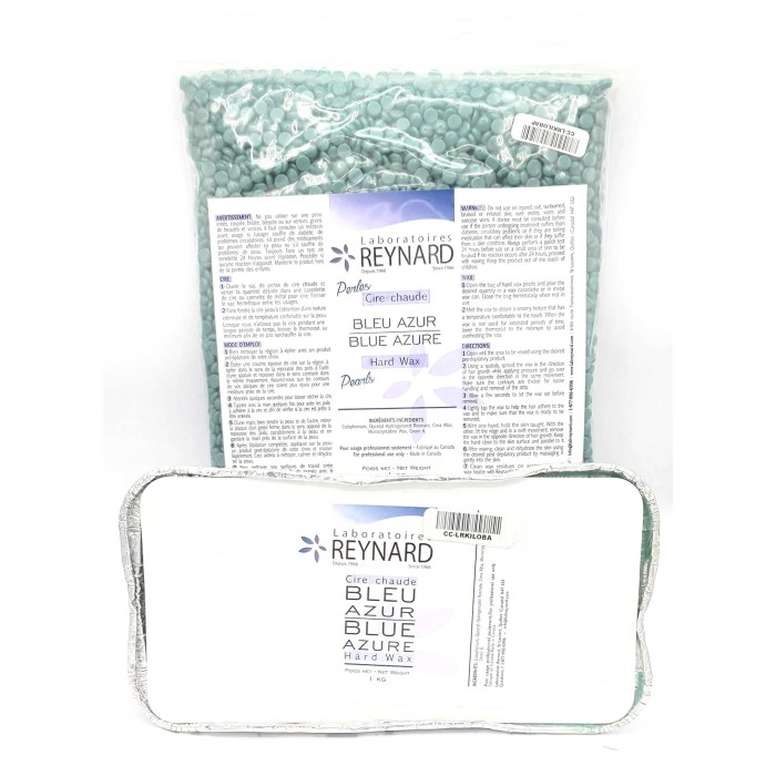 Cire Épilatoire Chaude ''Laboratoires Reynard'' Bleu Azur - 1Kg